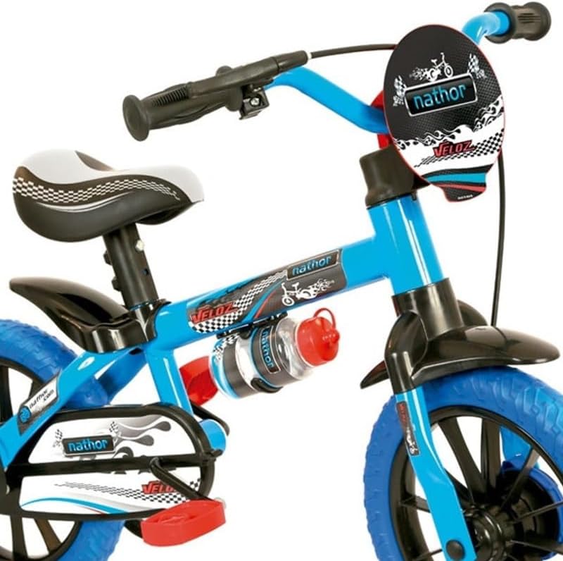 BICICLETA ARO 12 MASC VELOZ AZUL(SELIN P.U)