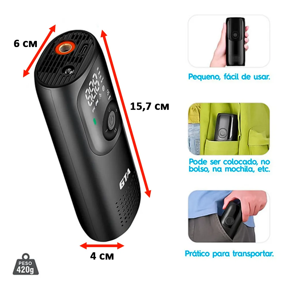 BOMBA DE AR ELETRICA SMART PLUS GTA