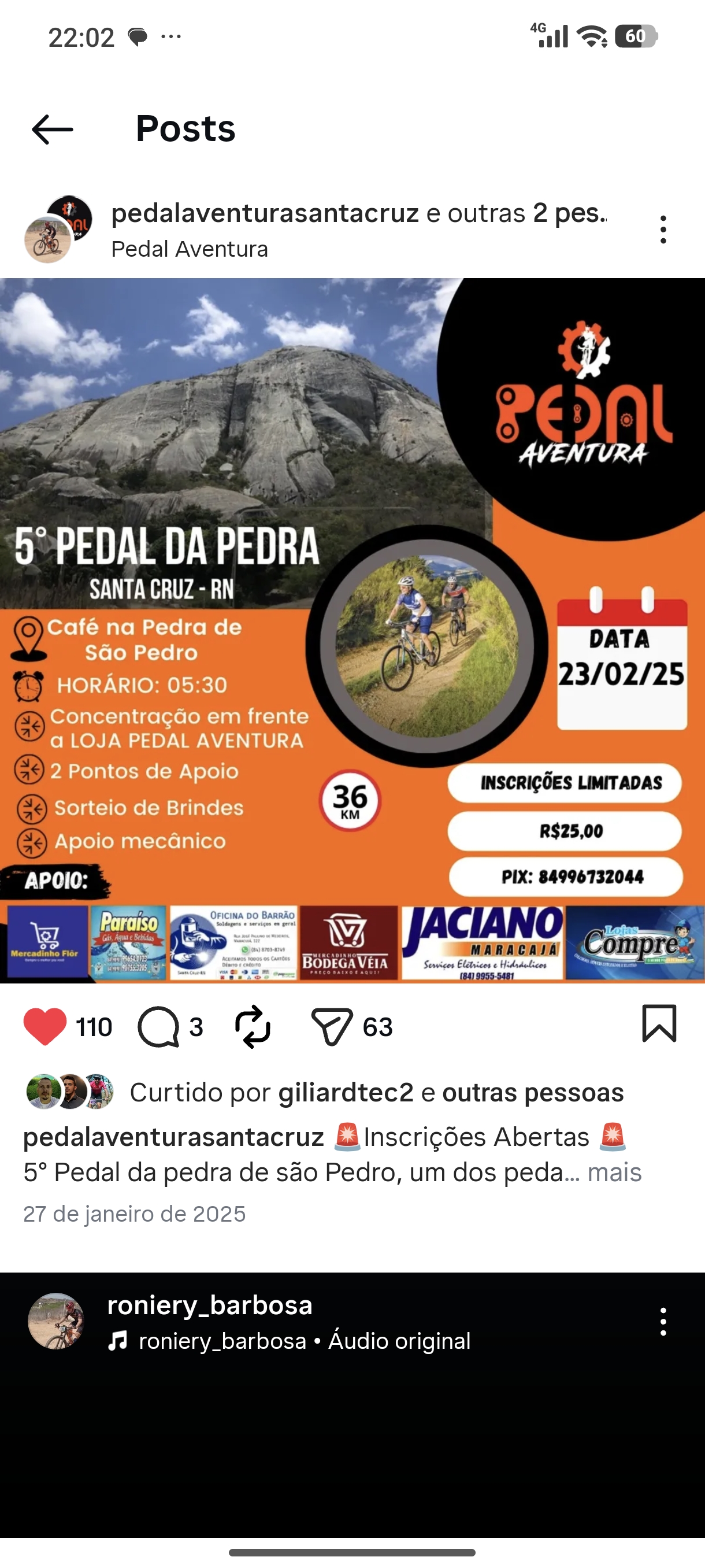 Pedal da pedra