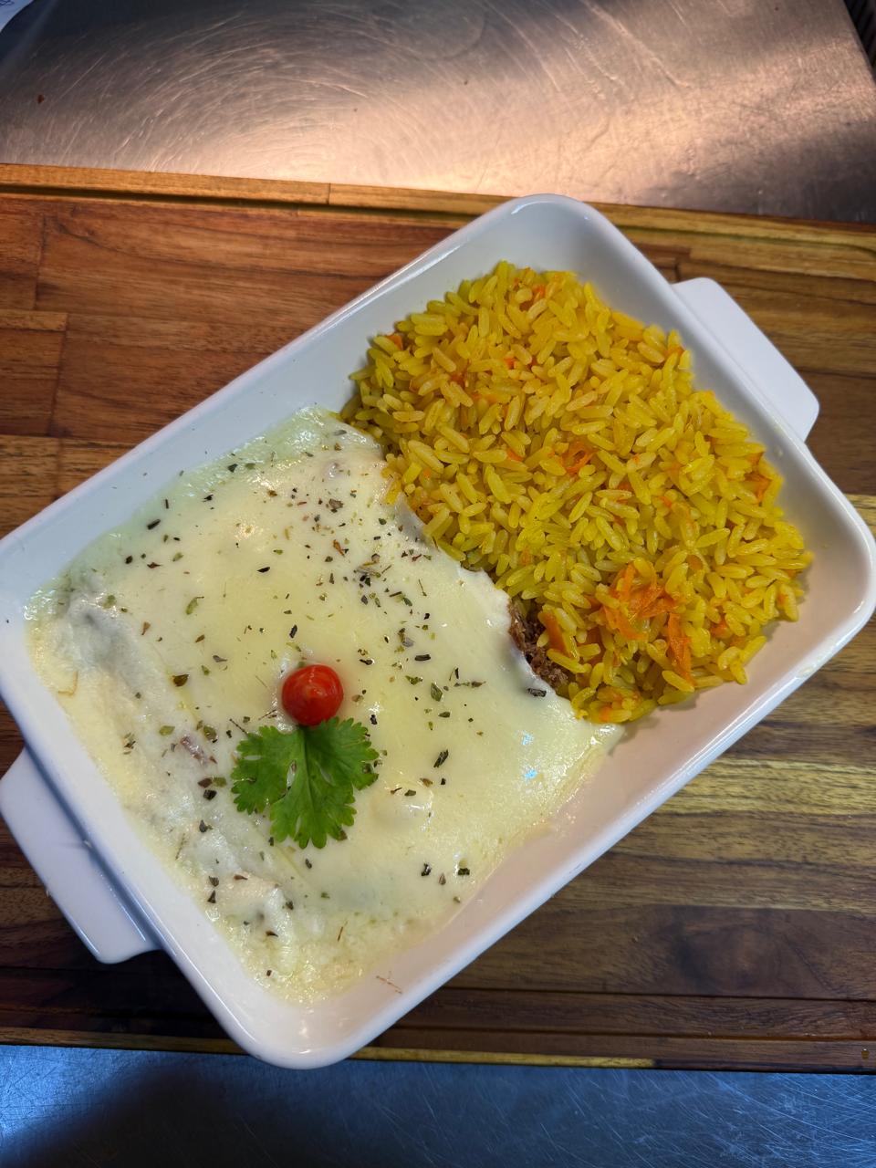 Escondidinho de Carne de Sol