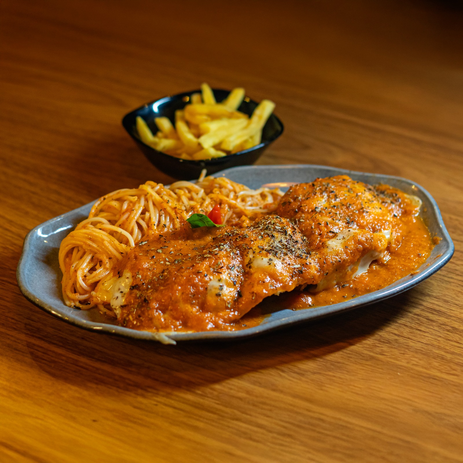Filé à Parmegiana	